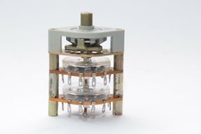 Stufen-Dreh-Schalter von RFT, 12 Stellung / 2 Ebene, Rotary Switch, DDR, NOS