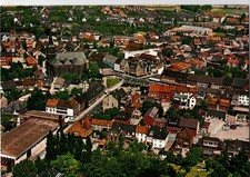 AK Geldern, Luftbild, Kleve, Düsseldorf, NRW, nicht gelaufen