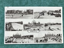 Vintage Postkarte Regiment Osten Parade Baden Pool voryd Brücke