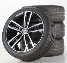VW Golf 7 GTI GTD TCR R Sommerräder 18 Zoll Alufelgen Sevilla Felgen 5G0601025CM
