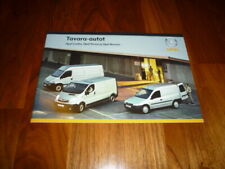 Opel KASTENWAGEN Prospekt 06/2007 Finnland Opel Vivaro Movano Combo 