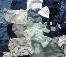 30 tlg Baby Erstausstattung,Paket ,Kleidung ,Sachen,Baby Paket ,Junge Gr.50-68