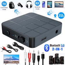 Bluetooth 5.0 Audio Transmitter Adapter Empfänger Musik Stereo Sender Receiver