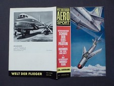 Aero Sport, DDR Zeitschrift der GST Jhg.1965 Nr.8 Flugzeuge Luftfahrt Flugsport