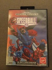 Speedball 2-The Bitmap Brothers Sega Mega Drive-Box & Spiel (kein Handbuch)