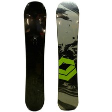 FTWO BLACKDECK - 154cm Camber Snowboard Deck All Mountain Softboot 