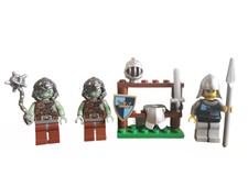 LEGO Castle 5615 Ritter mit Ausrüstung und Troll Krieger Konvolut Sammlung