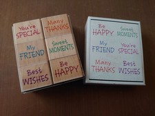 Hero Arts, Card Sentiments, Motivstempel-Set