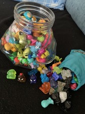 Gogos Crazy Bones 90er Jahre Spielzeug Retro Rare & Ninja & Neuzeit für Sammler