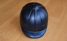 Reithelm Kinder Pfiff - Größe 52-56 cm (M) - Schwarz