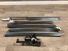 Audi A4 8E B7 2,0TDI Dekorleisten Zierleisten Leisten Dekor Tür Farbe silber 