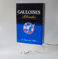 Gauloises Blondes Werbeaufsteller Plexiglas beleuchtet groß TOP!