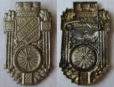 rares Blech Abzeichen Radfahrer Verein Wanderlust Bonndorf um 1920 (124467)