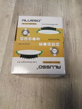 2er Pack je 6 Stück LED Einbaustrahler Flach Dimmbar 230V Ultraslim 10W IP44 Ein