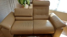sofa 2 sitzer leder