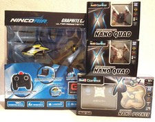 Revell / Ninco RC Heli/Dronen Aktion! Graphite, Nano Pocket, 2 x NanoQuad