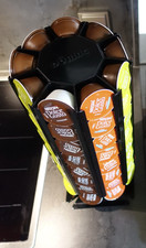 Döring drehbarer Kapselspender CoffeeTower DG72 Dolce Gusto Kapselhalter schwarz