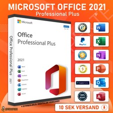 Microsoft Office 2021 Professional Plus - KEIN ABO - Windows 10 & 11 - 1PC -TOP-