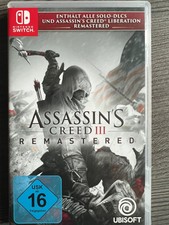 Assassin's Creed III Remastered (Nintendo Switch, 2019)