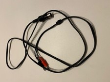Adapter-Kabel von 2x3,5 mm Jack auf 5-poligen Diodenstecker - schwarz