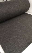 Filz 10 mm, 1500 g/qm, Meterware, Top Qualität, Farbe Anthrazit meliert