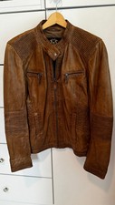 Witty Knitters Collection, Damen Lederjacke Glattleder braun NEUWERTIG L 40 TOP