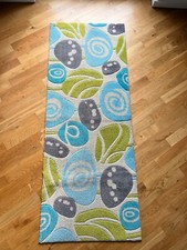 Arte Espina Läufer 64 x 167 cm, blau-grün-grau, waschbar