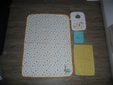 Paket / Set Kuscheldecke Lätzchen Waschlappen Handtuch Top Zustand!!!