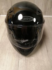 Motorradhelm 	OZONE MOTO Wind Motorradhelm Klapphelm Flip up gut belüftet gr L