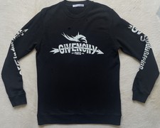 Givenchy Paris Herren Sweatshirt, Sweater Taurus print Gr. S, Slim Fit, schwarz