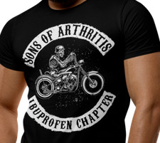 SONS OF Arthritis arschlecken chapter Bikershirt Motorrad Club T-Shirt MC#SOAI