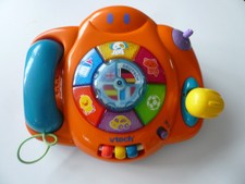 Spielzeug Kleinkind Telefon elektrisches Musikspielzeug Motoriktrainer Vtech