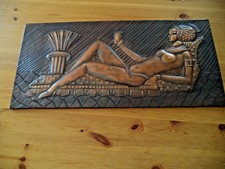 Bild - Kupferbild - Kleopatra ?, ca. 57,5 x 27 cm