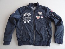 Camp David Herren Bomber Jacke  Marine Beidseiteig Gr.L