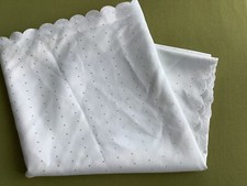 grosses Tafeltuch Tischtuch Weiß mit 12 dazugehörigen Servietten, Weihnachten??