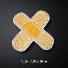 Gips-Freunde lustig Eisen auf Stickerei Stoff Patch Nähen auf Abzeichen-Kleidung