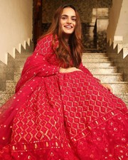 Neu Lehenga Schwer Choli Braut Hochzeit Indisch Lengha Ethnisch Designer