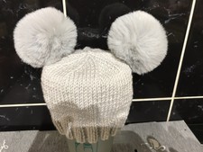 Prinz Archie Style Hut, Handarbeit, 3-6 Monate in hellgrau