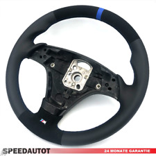 TAUSCH Lenkrad  Alcantara Lenkrad BMW M3 E46 multifunktion Blau-Ring