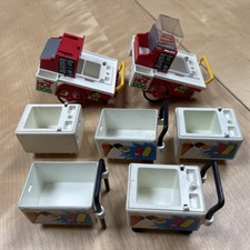 Playmobil Hot Dog Wagen Grill Imbiss Eistruhe Bastler Schrott Reste