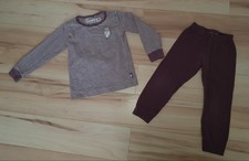 sehr schöner Bio -Jersey Schlafanzug Pyjama/ 2- Teiler, Danefae Gr. 104, 4 Jahre