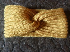 *Damen Stirnband*Ohrwärmer*Handgestrickt*Kopfband*50%Wolle50%Acryl