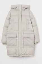 H&M SteppMantel Mantel lang Winter Gr. M L 40 42 Neuwertig Top