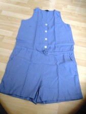Damen Jumpsuit / Overall kurz Hellblau Gr.46 NEU