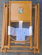 antiker Baby Gefrei Lauflernwagen aus Holz von tipp - tapp