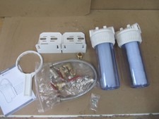 Aquawater 104175 Filterstation mit Filterkartuschen und Antikalk, I11193