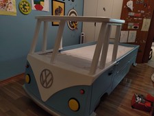 kinderbett 90x200 Auto VW Bulli Sonderanfertigung Vom Schreiner Massivholz