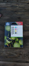 Original HP 920XL Tinte 4er-Pack C2N92AE schwarz gelb Cyan Magenta Aug 2018