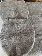 Badematte »Lana« Bruno Banani, Höhe 25 mm, 3-tlg. Hänge-WC Set