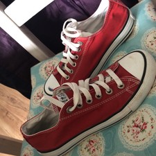 Converse ❤️all star chucks 40 schuhe rot ❤️ halbschuhe urlaub trend girls ❤️ ha 